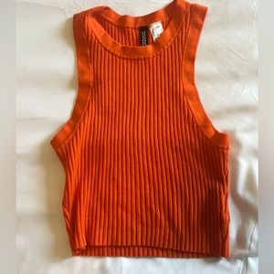 Orange H&M Divided top